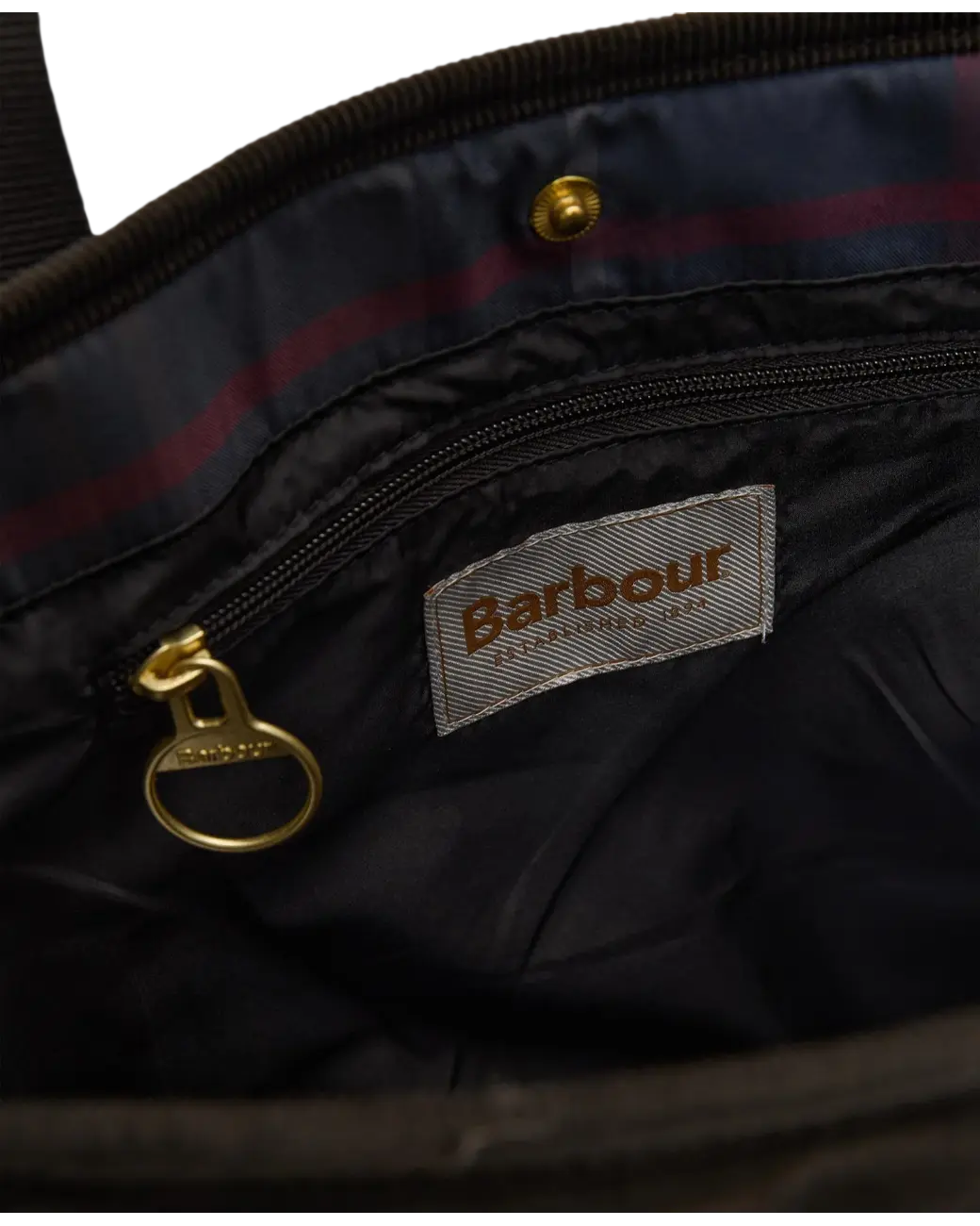 Barbour Healy Tartan Tote Bag Shadow Classic Tartan-6