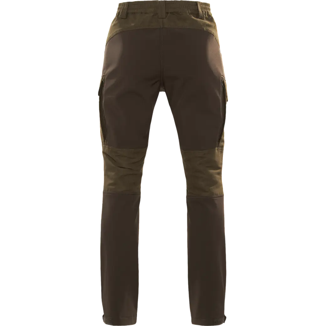 Härkila Scandinavian trousers Willow Green/Deep Brown-2