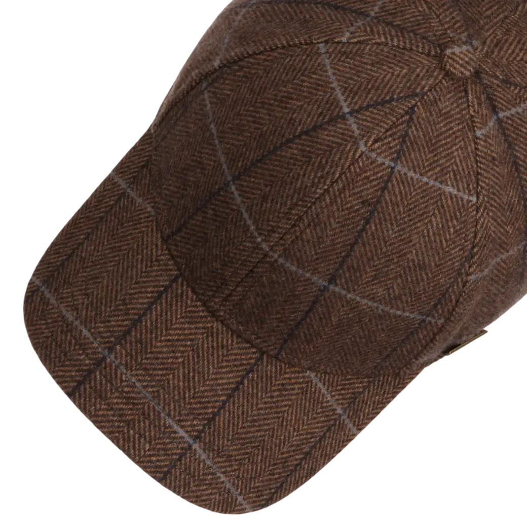 Stetson Baseball Cap Wool EF Camel-2