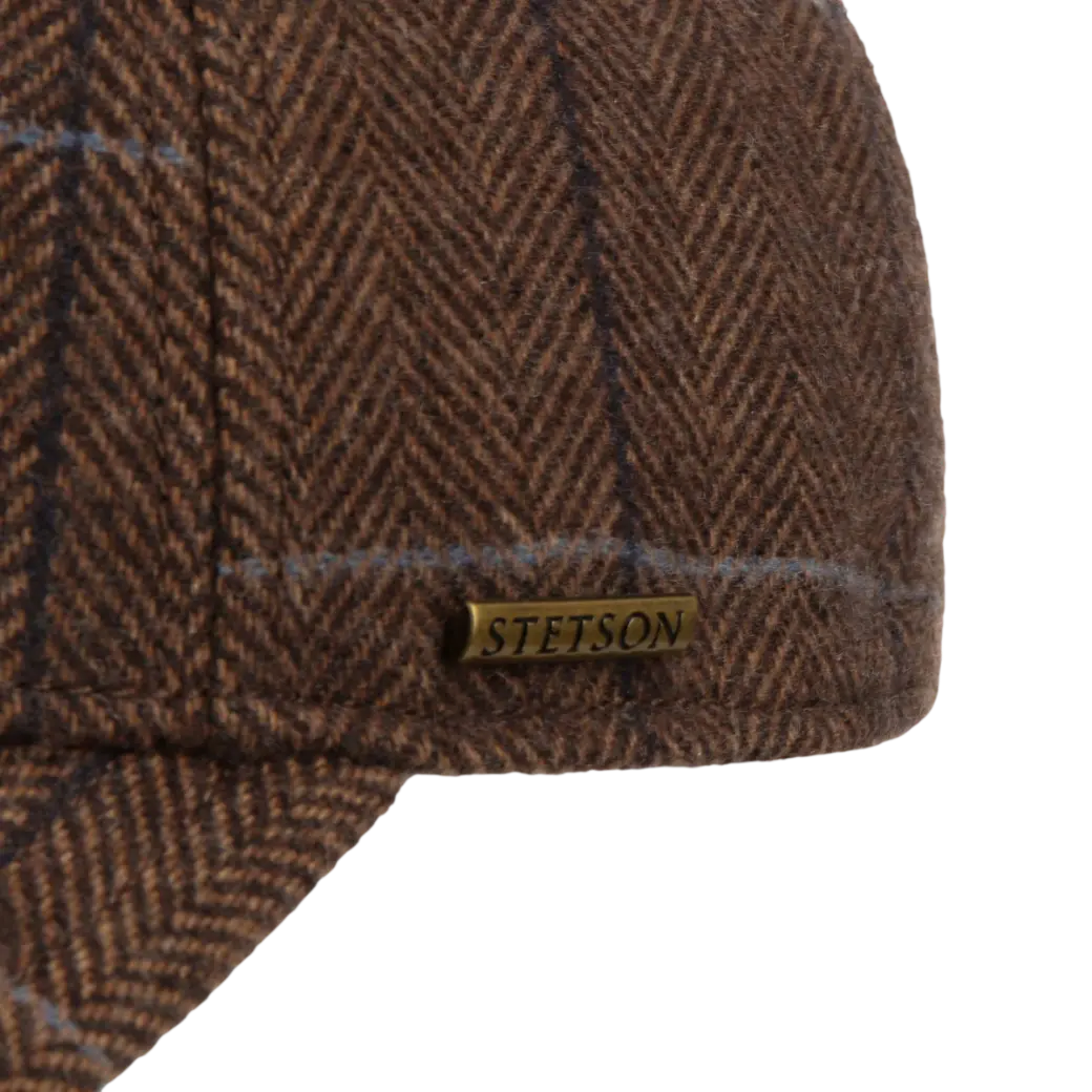 Stetson Baseball Cap Wool EF Camel-5
