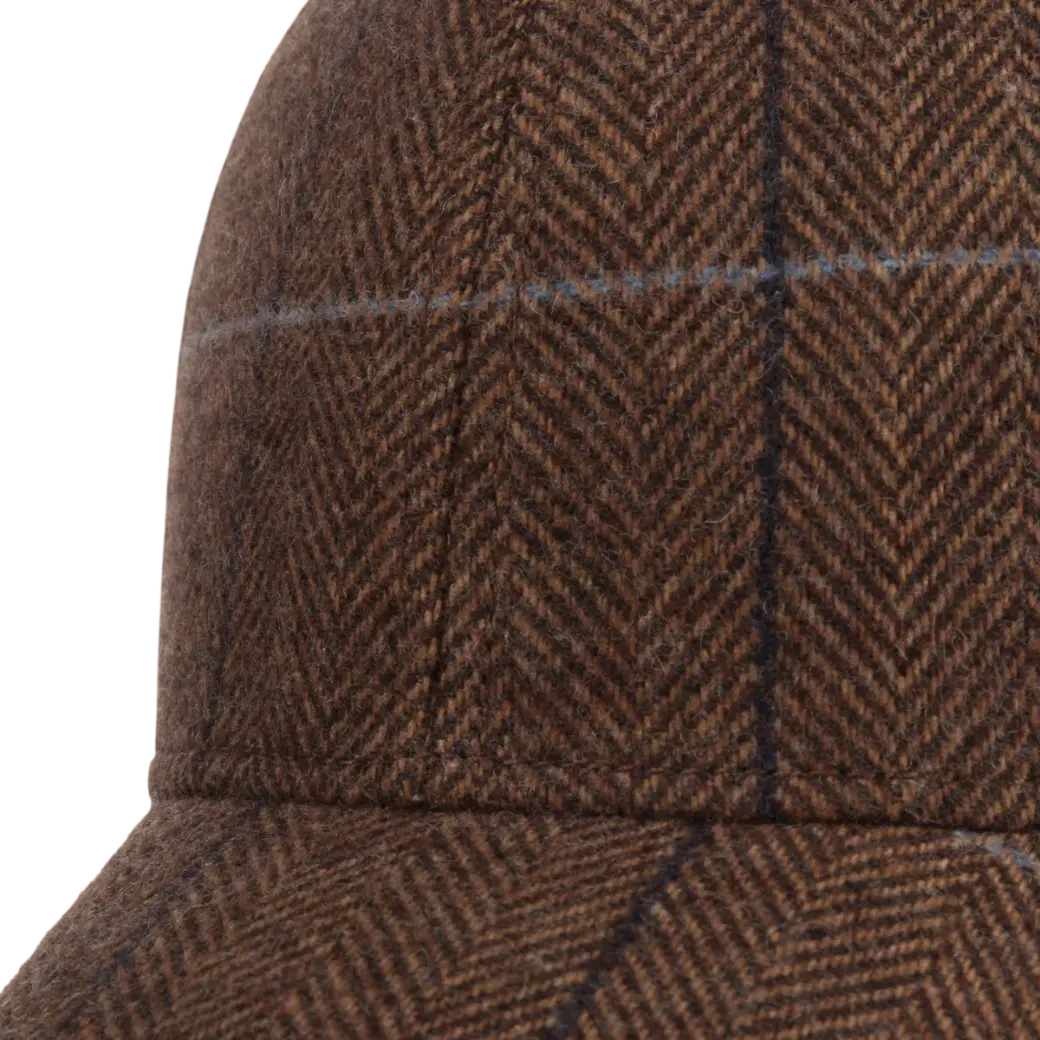 Stetson Baseball Cap Wool EF Camel-6