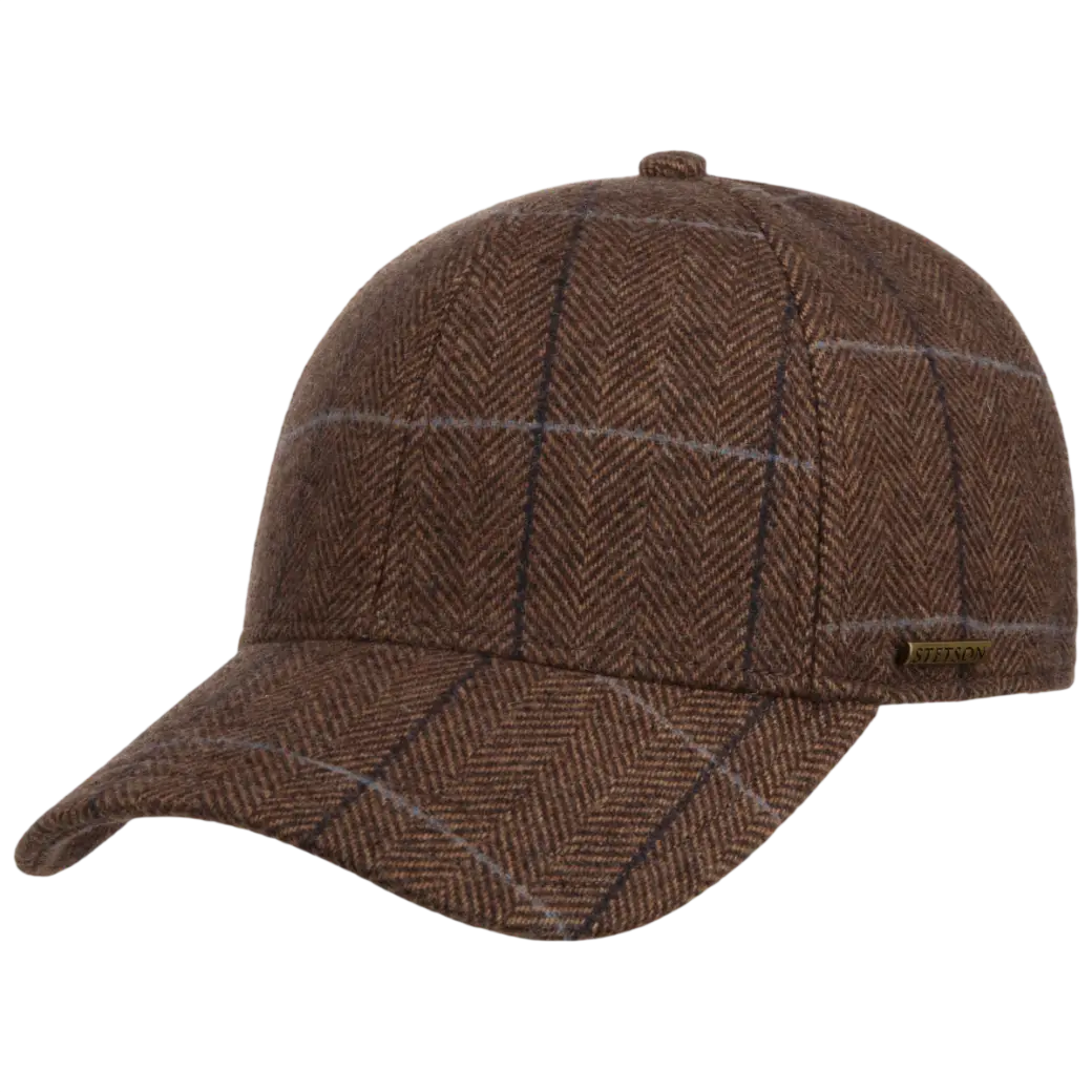 Stetson Baseball Cap Wool EF Camel-7