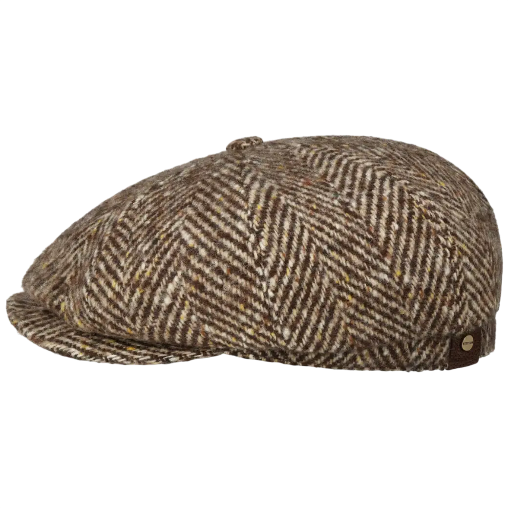 Stetson Hatteras Herringbone WV Beige/Brown-1