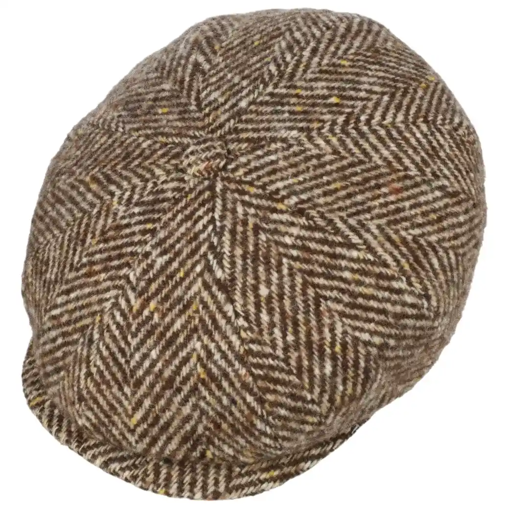 Stetson Hatteras Herringbone WV Beige/Brown-2
