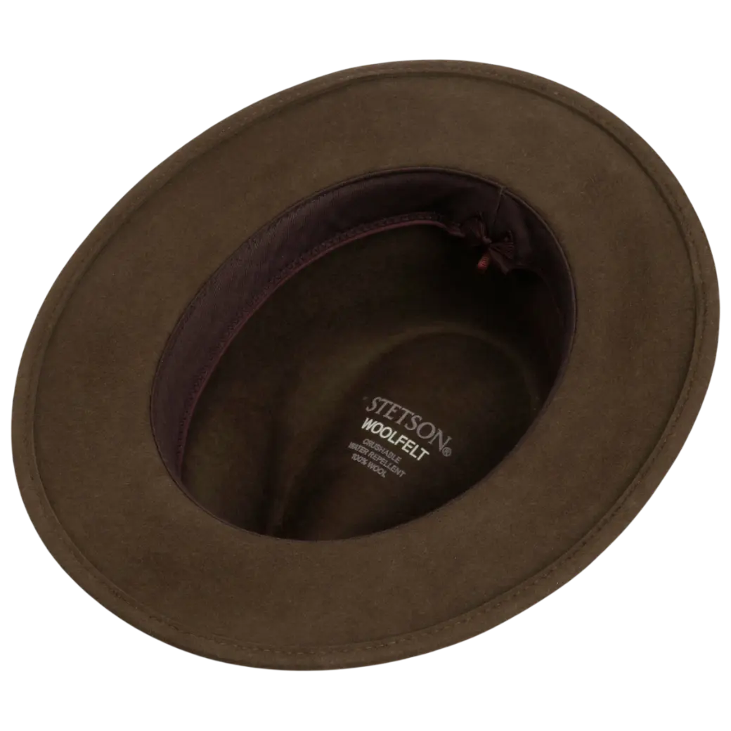 Stetson Traveller Woolfelt Dark Earth-3