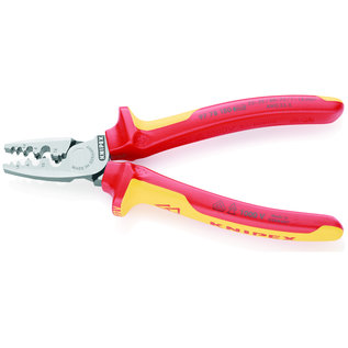 KNIPEX Krimptang voor adereindhulzen  - 0,25 t/m 16mm2 - VDE-Gekeurd 97 78 180