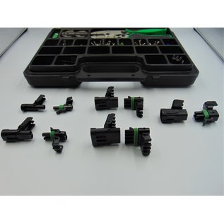 Delphi WeatherPack Professional Kit met aluminium krimptang