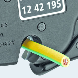KNIPEX KNIPEX MultiStrip 10, de volledig zelfinstellende striptang van KNIPEX 12 42 195