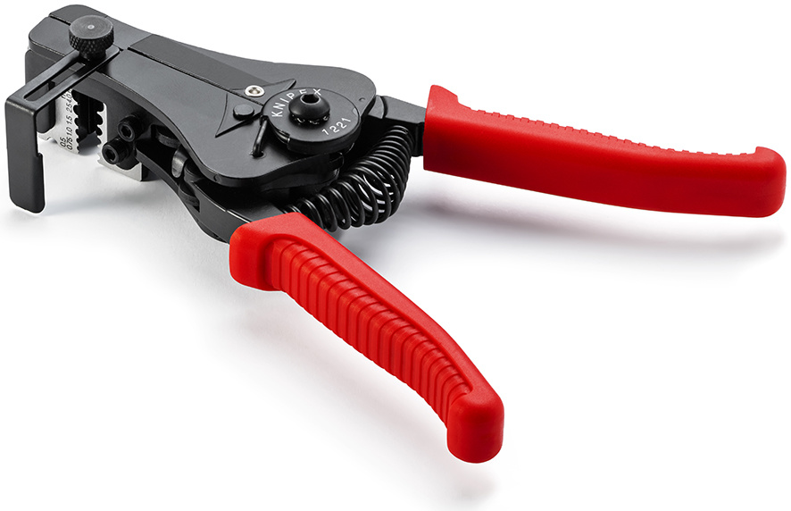 Knipex Afstriptang Met Precisie Geslepen Messen | Kunststof Bekleed Zwart Gelakt Lengte 180 Mm 12 21 180 Sb Knipex Afstriptang Met Precisie Geslepen Messen | Kunststof Bekleed Zwart Gelakt Lengte 180 Mm 12 21 180 Sb