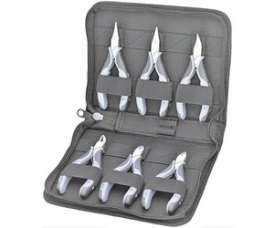 Knipex 002018ESD Electronica set ESD | 2x Tang en 6x Schroevendraaier