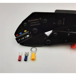 Weidmüller Professionele Krimptang van Weidmüller voor geïsoleerde Kabelschoenen