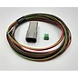 TE Connectivity TE Deutsch DT set: 4-Pos. Receptacle DT04-4P (vrouw)  + 2m. 0,75mm2 FLRY-B kabel
