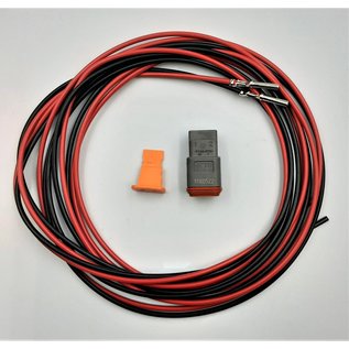 TE Connectivity Deutsch DT Pigtail-set: 2-Pos. Plug (man) connector + 2x 2meter 1,5mm2 FLRY-B kabel