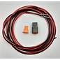 TE Connectivity Deutsch DT Pigtail-set: 2-Pos. Plug (man) connector + 2x 2meter 1,5mm2 FLRY-B kabel