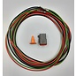 TE Connectivity Deutsch DT Pigtail-set: 3-Pos. Plug (man)+ 3x 2meter 1,5mm2 FLRY-B kabel