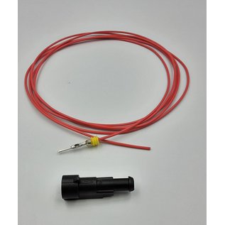 TE Connectivity AMP Superseal  1.5 Pigtail-set 1-Pos. Tab (vrouw) connector + 2m. FLRY-B kabel  - 0,75mm2