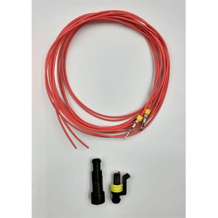 TE Connectivity AMP Superseal 1.5 Pigtail set 1-Pos. Tab & Plug connector + 2x 2m. FLRY-B kabel  0,75mm2