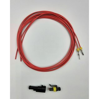 TE Connectivity AMP Superseal 1.5 Pigtail set 1-Polige Tab & Plug (Male & Female)  connector + 2x 2m. FLRY-B kabel  1,5mm2