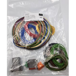 Cable-Engineer Deutsch DT Pigtail-set: 8-Pos. Receptacle & Plug + 16x 2meter 0,75mm2 FLRY-B kabel