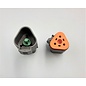 Cable-Engineer Deutsch DT Pigtail-set: 3-Pos. Rec. & Plug (DT04-3P+DT06-3S) + 6x 2meter 0,75mm2 FLRY-B kabel