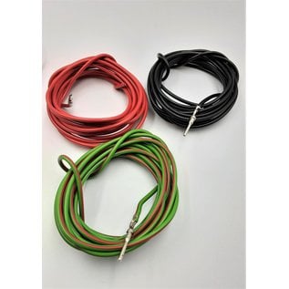 Cable-Engineer Deutsch DT Pigtail-set: 3-Pos. Receptacle & Plug + 6x 2meter 1,5mm2 FLRY-B kabel