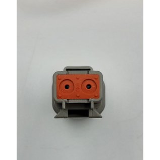 Cable-Engineer TE Deutsch DT Pigtail-set: 2-Pos. Receptacle DT04-2P (vrouw) met 2x 2meter 0,75mm2 FLRY-B kabel