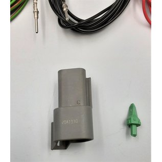 Cable-Engineer TE Deutsch DT Pigtail-set: 3-Pos. Receptacle DT04-3P (vrouw) met 3x 2meter 0,75mm2 FLRY-B kabel