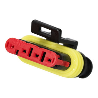TE Connectivity TE AMP Superseal 1.5 Plug  4-Pos. connector  (plug/man) 0-0282088-1