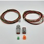 Cable-Engineer Deutsch DT Pigtail-set: 4-Pos. Receptacle & Plug + 8x 2meter 0,75mm2 FLRY-B kabel