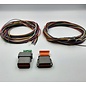 Cable-Engineer Deutsch DT Pigtail-set: 12-Pos. Receptacle & Plug + 24x 2meter 1,5mm2 FLRY-B kabel
