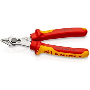 KNIPEX Knipex Electronic Super Knips® VDE  van INOX werktuigstaal -- 78 06 125