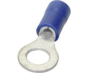 Premium Niet-Geïsoleerde Draadterminalset - Vork Terminals Krimpterminals O Type Draadcrimp Koperen Terminal 320 Stuks Awg 22 16 16 14 14 12