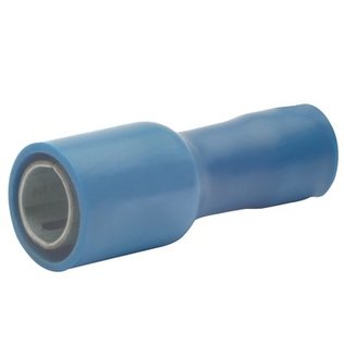 Cable-Engineer Kogel kabelschoen blauw 5mm (vrouw) voor draad Ø 1,5-2,5mm2