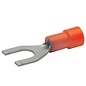 Cable-Engineer 100x Vork kabelschoen M4 Rood voor draden van 0,5 tot 1,5 mm2