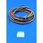 Molex Complete set met Molex Mini-Fit Jr. Receptacle connector 5Pos.(1-Rij) + 5x 2m. 0,50mm2 kabel met contacten (pre-crimped)