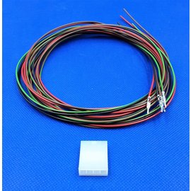 Molex Molex Mini-Fit Plug - 4Pos.(1-Rij) + 4x 2m. kabel