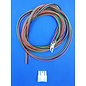 Molex Complete set met Molex Mini-Fit Jr. Receptacle enkele-rij 4Pos. + 4x 2m. 0,50mm2 kabel