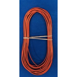 Cable-Engineer 1,0mm2 - FLRY-B kabel - 10 meter - Oranje/Zwart
