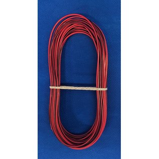 Cable-Engineer FLRY-B kabel 1,0mm2 - flexibele voertuigkabel - 10 meter Kleur Rood/Zwart