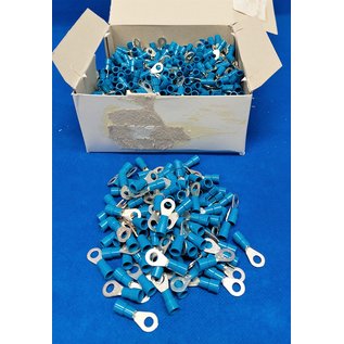 Cable-Engineer 1000 Ringkabelschoenen M5  Blauw voor draden van 1,5 t/m 2,5mm2