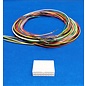 Molex Complete set met Molex MiniFit Jr. Plug connector 16Pos. (2-Rij) + 16x 2m. 0,50mm2 kabel  met contacten (pre-crimped)