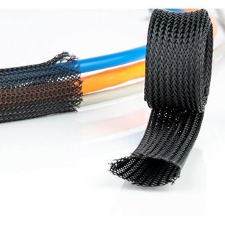 Cable-Engineer Elastische vlechtkous of beschermkous voor bundelgrootte van 8mm t/m 16mm