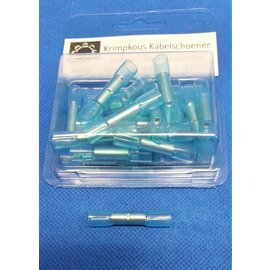 Cable-Engineer Splice Krimpkous Blauw - 1,5 - 2,5mm2 - 25st. -  Waterdicht