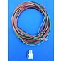 Molex Complete set met Molex MiniFit Jr. Receptacle connector 4-Pos. (2-Rij) + 4x 2m. 0,50mm2 kabel  met contacten (pre-crimped)