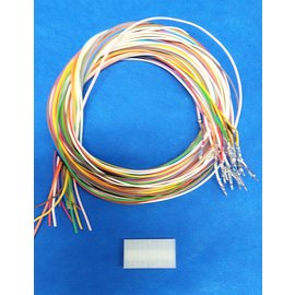 Molex Molex Minifit Plug - 20-Pos.(2-Rij) + 20x 2m. kabel
