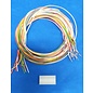 Molex Complete set met Molex MiniFit Jr. Plug connector 20-Pos. (2-Rij) + 20x 2m. 0,50mm2 kabel  met contacten (pre-crimped)