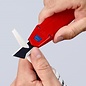 KNIPEX Knipex CutiX universeel uitschuif-mes met extra stabilisator-rail en reserve messen