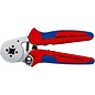 Knipex Professionele 4-kants krimptang van KNIPEX voor adereindhulzen van 0,08 tot 16mm2  97 55 04