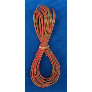 Cable-Engineer FLRY-B kabel 1,0mm2 - flexibele voertuigkabel - 10 meter Kleur Rood/Groen