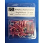 Cable-Engineer 25 waterdichte krimpkous Ring M8  kabelschoenen - voor draden van 0,5 - 1,5mm2